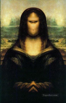 Fantasía popular Painting - Mona Lisa Espejo Fantasía